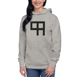 Ladies 99 Overall Premium Grey Hoodie