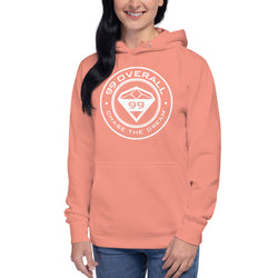 Ladies Premium Rose Pink Dream Hoodie