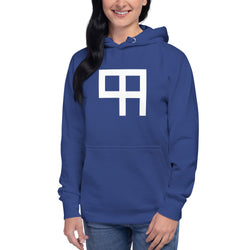 Ladies 99 Overall Premium Blue Hoodie